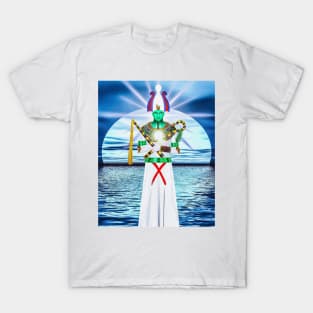 AFRICAN GODS: OSIRIS / ORION / OSHURU - SIRIUS UGO ART T-Shirt